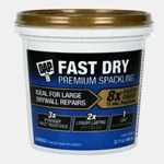 Dap Premium Spackling 1 Qt. Large Drywall Repairs Faster Won't Shrink. Fixed Price $24.42.