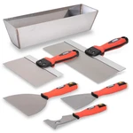 Walboard Wal-board Tools Drywall Finishing Hand Kit Mud Pan Taping Knife. Fixed Price $115.06.