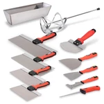 Walboard Wal-board Tools Deluxe Drywall Finishing Kit Mud Pan Multitool. Fixed Price $258.83.