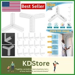 24 Pcs Corner Bead Set Drywall Repair 3 Way Reinforced Plastic Corne.... Fixed Price $22.99.