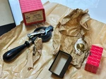 Starrett Tools Usa No. 508 50FT. Oilgager Steel Tape Lock Handle, 515B Plumb Bob. Fixed Price $174.99.