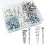 Kurui Self Drilling Drywall Anchors Assortment Kit, 200PCS Picture Hanging Ki.... Fixed Price $27.53.