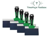 Usg Matrix Blue Steel Finishing Knives Pack Of 4 (6'', 8'', 10'', 12''). Fixed Price $84.99.