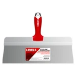Pack LEVEL5 14" 'big Back' Stainless Steel Taping Knife W/ Soft Grip Handle. Fixed Price $49.99.