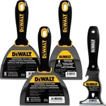 Dewalt Drywall 3PC Stainless Steel Joint Knife Set + Bonus DXTT-3-140. Fixed Price $44.60.