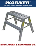 Warner Tool 10225 24" X 28-1/2" Ez-stride Step-up Bench Drywall Ladder. Fixed Price $160.00.