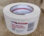 Usg Sheetrock Paper Joint Tape 75' Roll 2-1/16" Drywall Taping White New. Fixed Price $8.88.