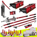LEVEL5 Drywall Finishing Set Flat Boxes, 3 Handles, Pump + Minishot 4-662P. Fixed Price $3649.91.