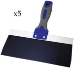 5 Warner 10" Progrip Blue Steel Drywall Taping Knife Soft Handle 10872. Fixed Price $44.98.