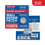 Repair 4X4IN 3 Pack Maxpatch Aluminum Self Adhesive Drywall. Fixed Price $14.40.