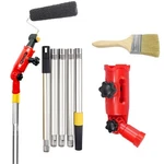 Bsfrnf 55" Multi-angle Paint Brush Extender, Inch (with Pole), Red. Fixed Price $32.57.
