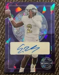 Shedeur Sanders 2024 Pro Set Platinum #PLSS1 Purple 3/6 Autograph Browns. Fixed Price $189.99.