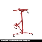 New Red 16 Feet 150 Lbs Drywall Panel Hoist Lifter Carrier Safety Lock. Fixed Price $185.47.