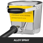 Vevor 4 Jet 3HP Stucco Sprayer Plaster Cement Mortar Gun Hopper Wa. Fixed Price $46.17.