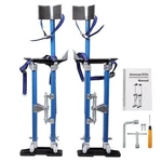 Lalbt Professional Grade Adjustable Drywall Stilts Light Blue 24 Inch - 40. Fixed Price $93.09.