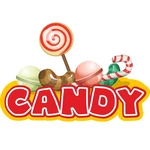 Signmission Candy Bars 48 Concession Decal Cart Trailer Stand Sticker. Fixed Price $74.70.