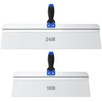Morningro Pcs 18" And 24" Stainless Steel Drywall Taping Knife Set .... Fixed Price $66.48.