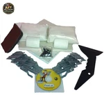 Prest-on Drywall Repair Kit Includes Spreader, Container, Sanding Pad. Fixed Price $54.99.