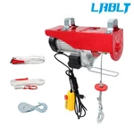Lablt Mini Electric Hoist, 110V 2200LBS With Remote Control&single/double Slings. Fixed Price $140.65.
