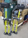 Toolpro Adjustable Drywall Stilts 24-40 In, Magnesium. Fixed Price $199.99.