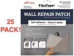 (25-PACK!) Fibatape 4"-BY Self-adhesive Perforated Aluminum Wall Patch. Fixed Price $68.99.