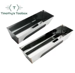Advance Heli-arc Round Bottom Mud Pan With Grip Set 12",14". Fixed Price $52.99.