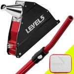 LEVEL5 Drywall Tools 8-INCH Corner Applicator Box + 50" Handle 4-502. Fixed Price $363.98.
