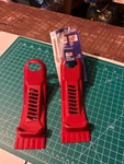 2-PACK Lot Marshalltown PL589 Red Handy Panel Lifter Bottle Opener Rasp 7-1/2". Fixed Price $27.74.