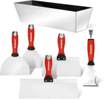 Drywall Hand Tool Kit - 14 1, 6 Pieces Stainless Steel Joint Knife, Taping. Fixed Price $94.77.