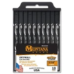 Montana Brands Drywall Cut Router Bits 3/16" MB-63194 10/PK **new**. Fixed Price $49.99.