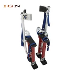18"-30" Red Drywall Stilts Adjustable Aluminum Tool For Painting Painter Taping. Fixed Price $88.21.