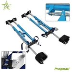 Painter Taping Drywall Stilts 36" - 48" Adjustable Aluminum Tool Blue New. Fixed Price $131.47.