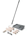 Rollingdog Paint Roller Kit With Extension Pole - 9 Inch Tr.... Fixed Price $35.64.
