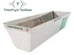 Usg Sheetrock Tools Matrix Stainless Steel 12" Mud Pan With Reinforced Band. Fixed Price $36.29.