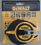 Dewalt DWHT34036L 100 Ft. Closed Case Steel Long Tape, Blade-release Button. Fixed Price $33.69.