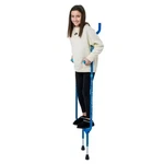 Master Walking Stilts For Kids Ages 9 & Up, Adjustable, To 200 Lbs- Blue. Fixed Price $54.00.