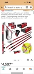 LEVEL5 4-620 Full Drywall Taping And Finishing Set Red. Fixed Price $5250.00.