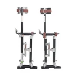Black Drywall Stilts 18-30 Inch Height Adjustable Lifts Aluminum Tool For Pai.... Fixed Price $155.52.