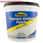 Homax Premixed Popcorn Ceiling Patch, Ready-to-use, 1 Qt (32 Oz). Fixed Price $11.40.