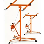 Garvee Adjustable Drywall Lifter With Winch, 60 Tilt, 16FT Telescopic ARM,150LB. Fixed Price $192.65.