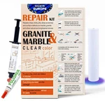 Countertop Repair Kit For Marble, Granite & Quartz - Fix Chips Quickly. Fixed Price $29.83.