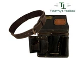 Ox Pro Top Grain Leather Drywall Tool Pouch (12-POCKET) + 3" Belt. Fixed Price $84.99.