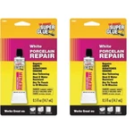 2 Pack Super Glue 19061 Porcelain Repair Fix Chips, Scratches, Cracks. Fixed Price $9.99.