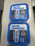 2X 3M High Strength Hole Repair Color Changing Spackling Compound, Oz Blue B18. Fixed Price $12.74.