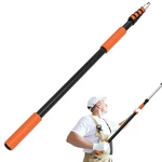 Sisupassie Telescoping Extension Pole, Reach To 26FT 20FT, Orange. Fixed Price $83.94.