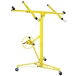 Artist Hand 16FT Yellow Drywall Rolling Panel Hoist Jack Lifter. Fixed Price $109.99.