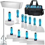 Kezers Drywall Hand Tool Kit, 14 Pieces Stainless Steel 1.5" 2" 4" 6" Putt.... Fixed Price $121.68.