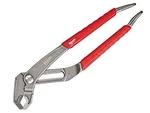 Milwaukee Tools 48-22-6210 10" Comfort Grip Hex-jaw Pliers 250MM, Red, Silver. Fixed Price $35.94.