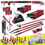 LEVEL5 Drywall Taping Set W/ 10" 12" Flat Boxes, Taper + Bonus Tools! 4-620P. Fixed Price $4242.30.