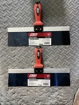 2 Units 14" Wal-board Blue Steel Drywall Taping Knife. 019-044. Fixed Price $19.44.